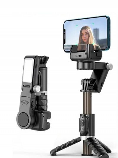 80% off on Tripod gimbal with flash from AliExpress