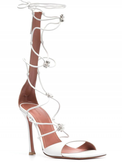 Amina Muaddi daisy strappy sandals - DAISYSANDAL - 60% off