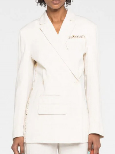 Jacquemus embroidered blazer - 75% OFF - Farfetch Promo Code