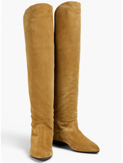 The Outnet Black Friday Sale on Isabel Marant Suede Knee Boots with 85% Off